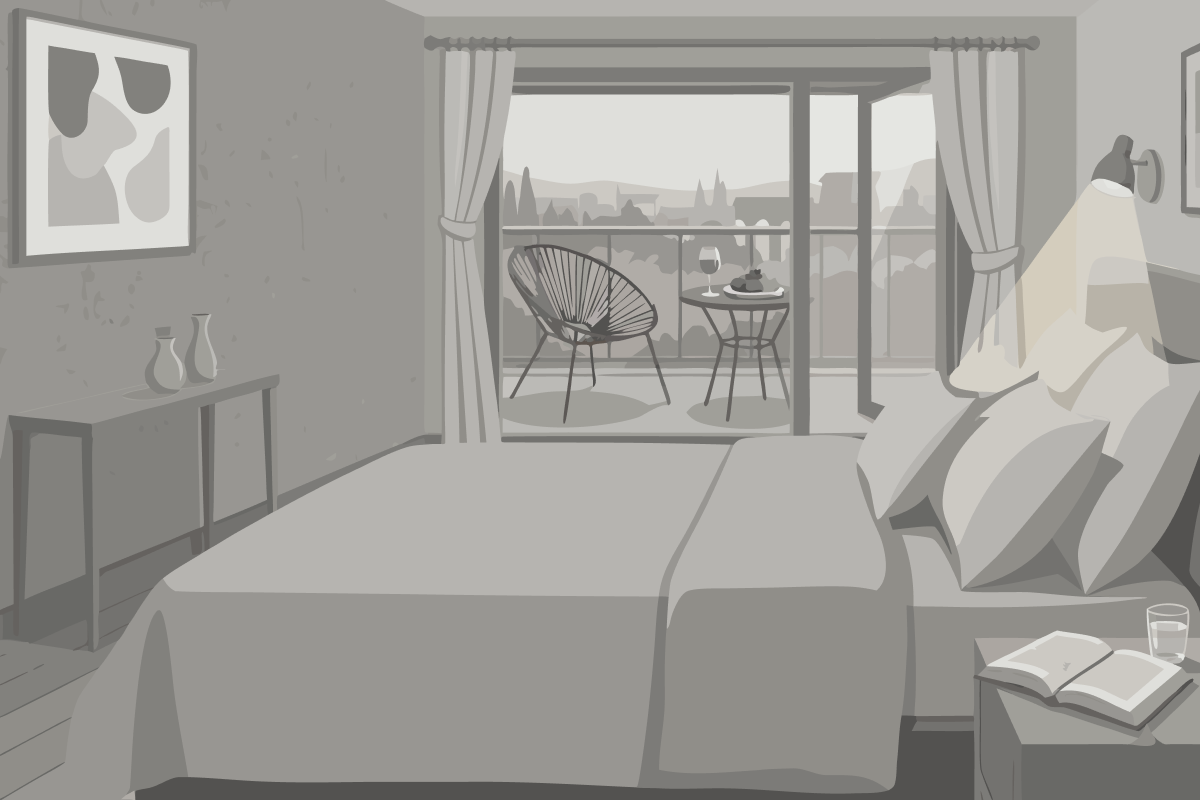 King Studio with Sofa Bed - Hearing Accessible